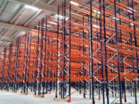 estanterias plataforma logística